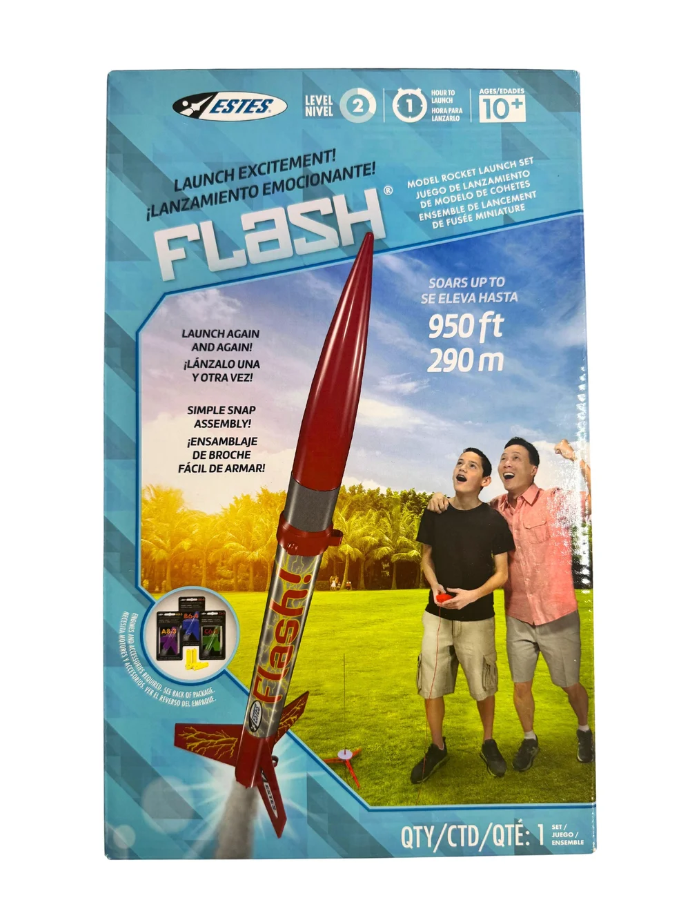 Buy Estes Flash Flying Model Rocket Launch Set - #1478 — Launch